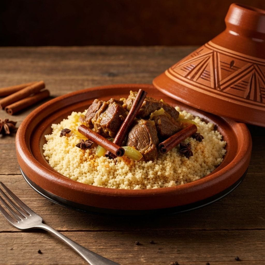 Lamb Tagine with Dari Couscous