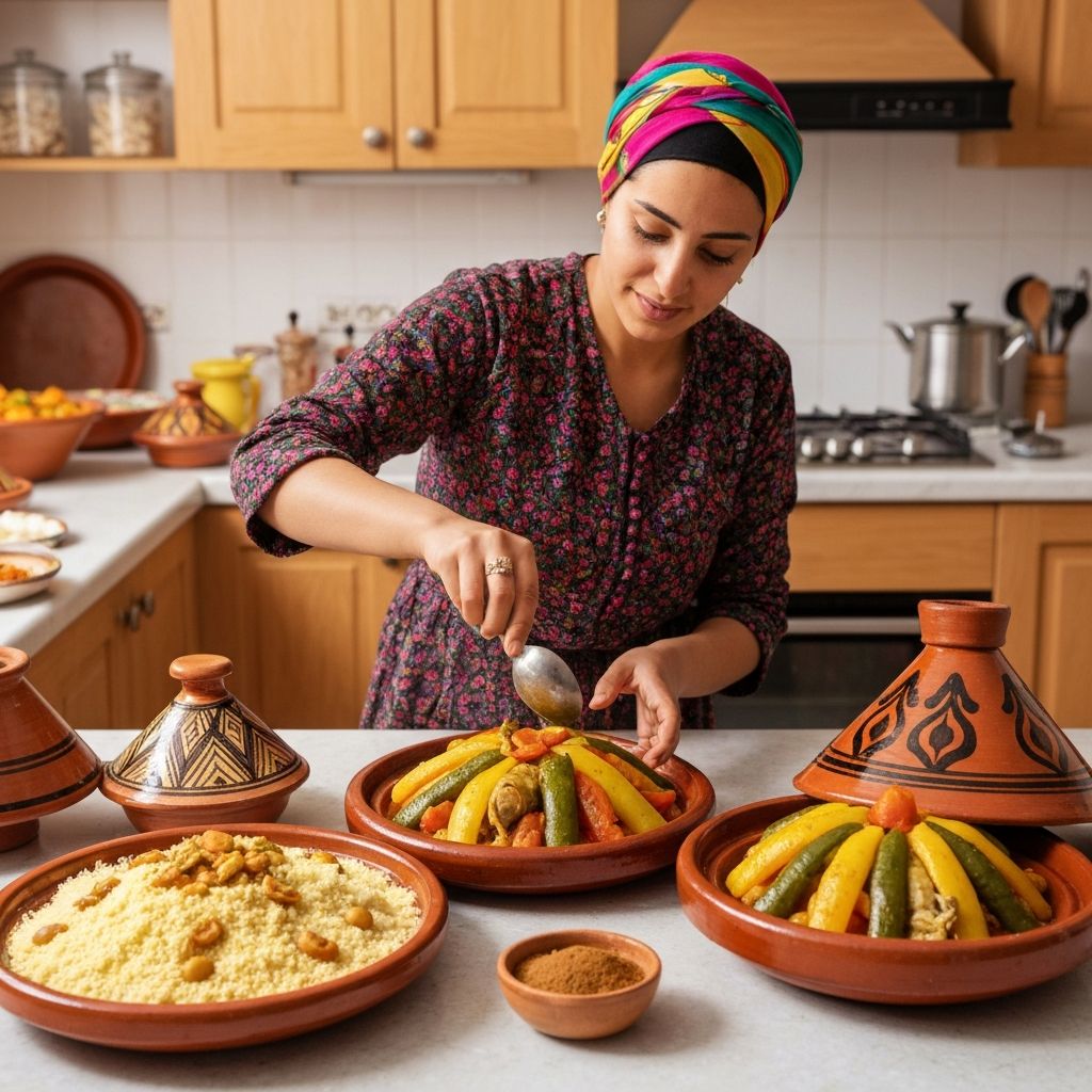 Moroccan Couscous Dishes
