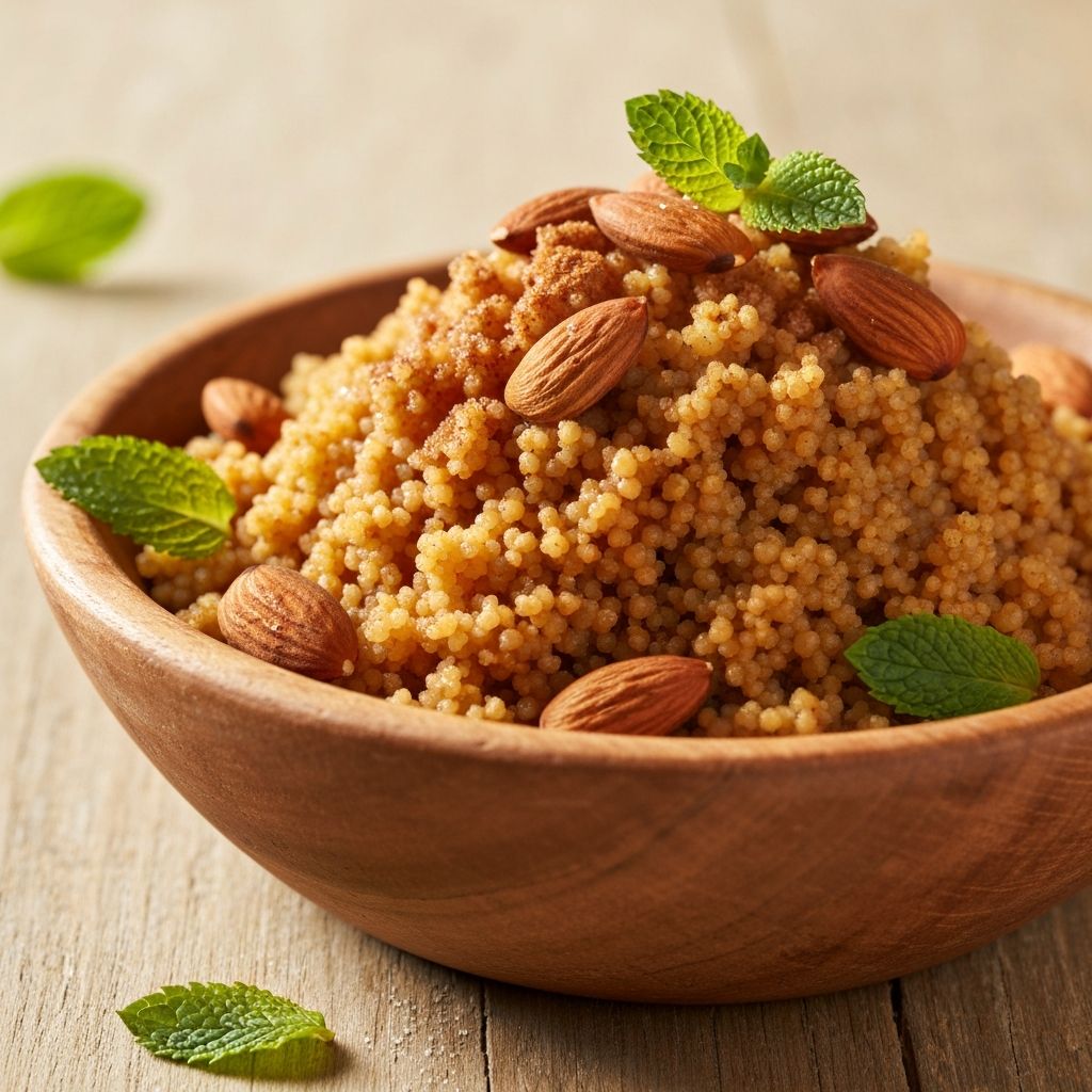 Sweet Couscous Seffa